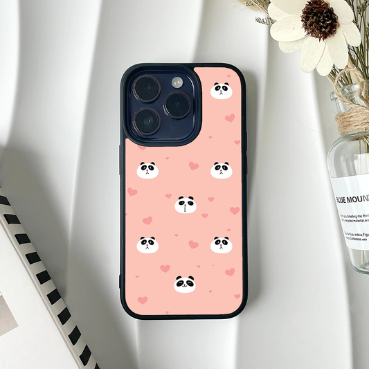 Noir Panda Protective Glass Case