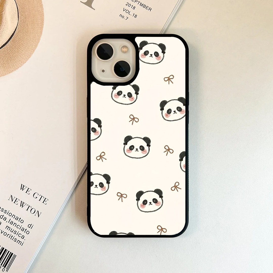 Avant-Garde Panda Protective Glass Case