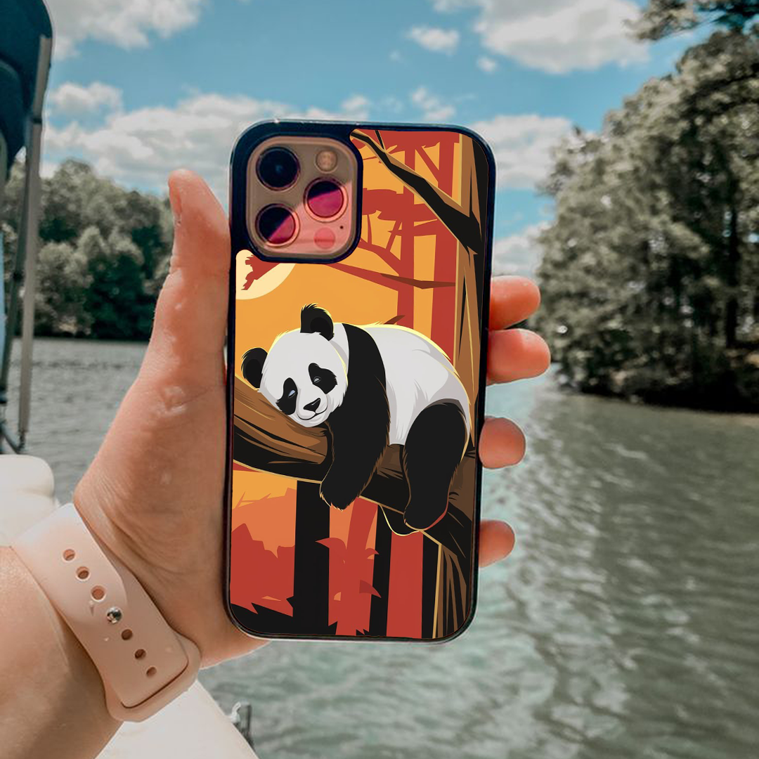 Shadow Panda Protective Glass Case