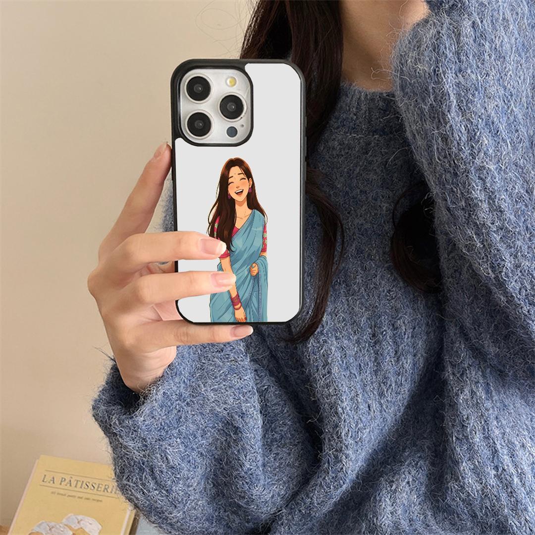 Jamdani Jewel Glossy Protective Case