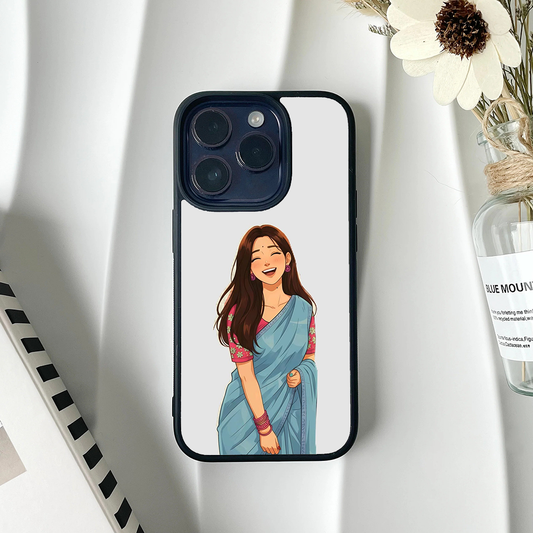 Jamdani Jewel Glossy Protective Case