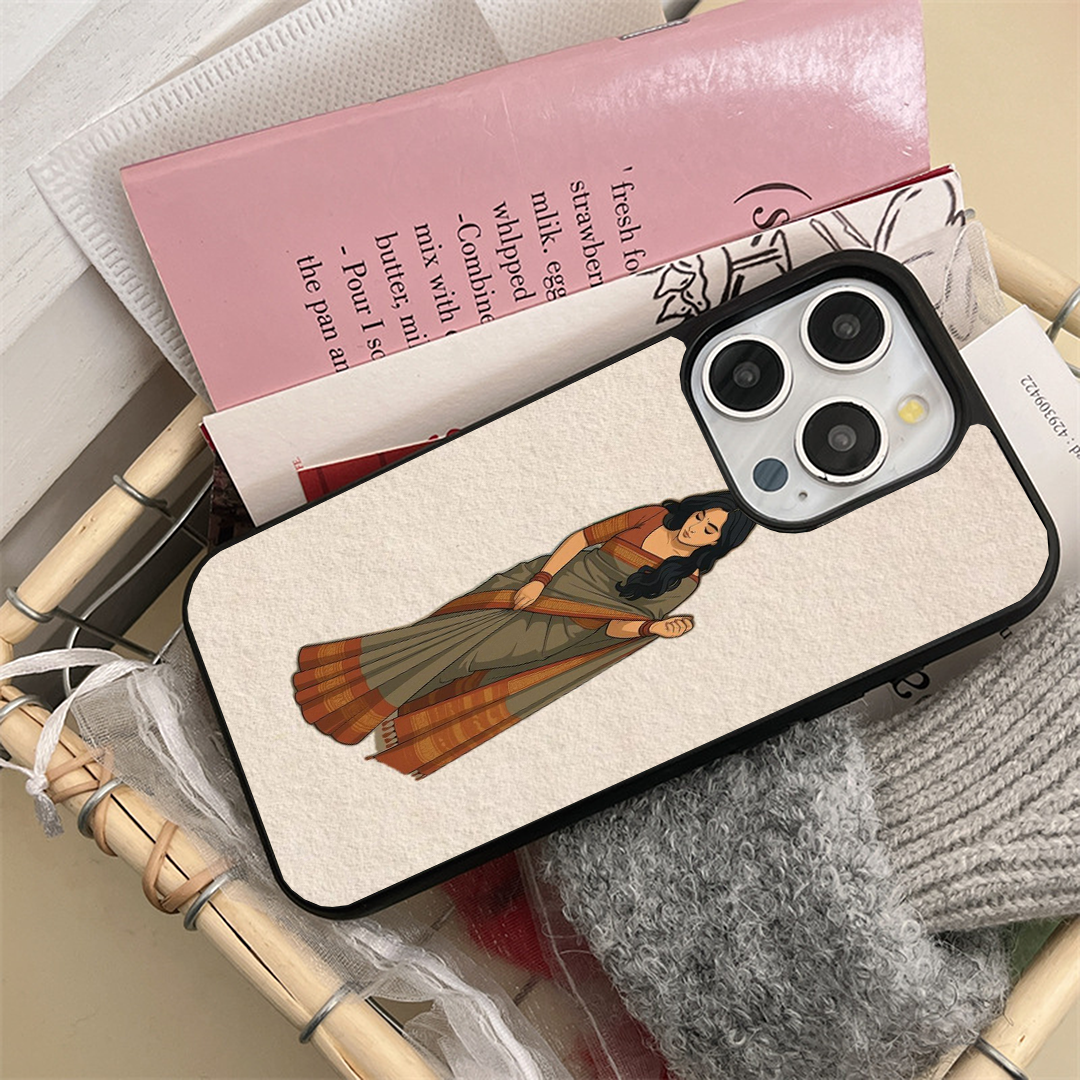 Golden Zari Glossy Protective Case