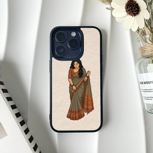 Golden Zari Glossy Protective Case