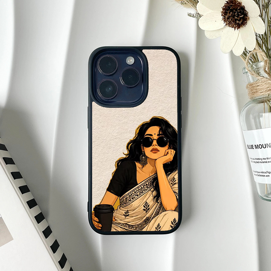Chanderi Charm Glossy Protective Case