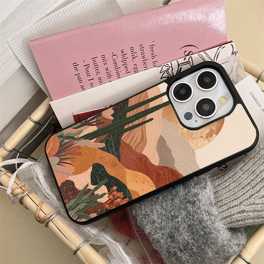 Sunset Scherzo Protective Glass Case