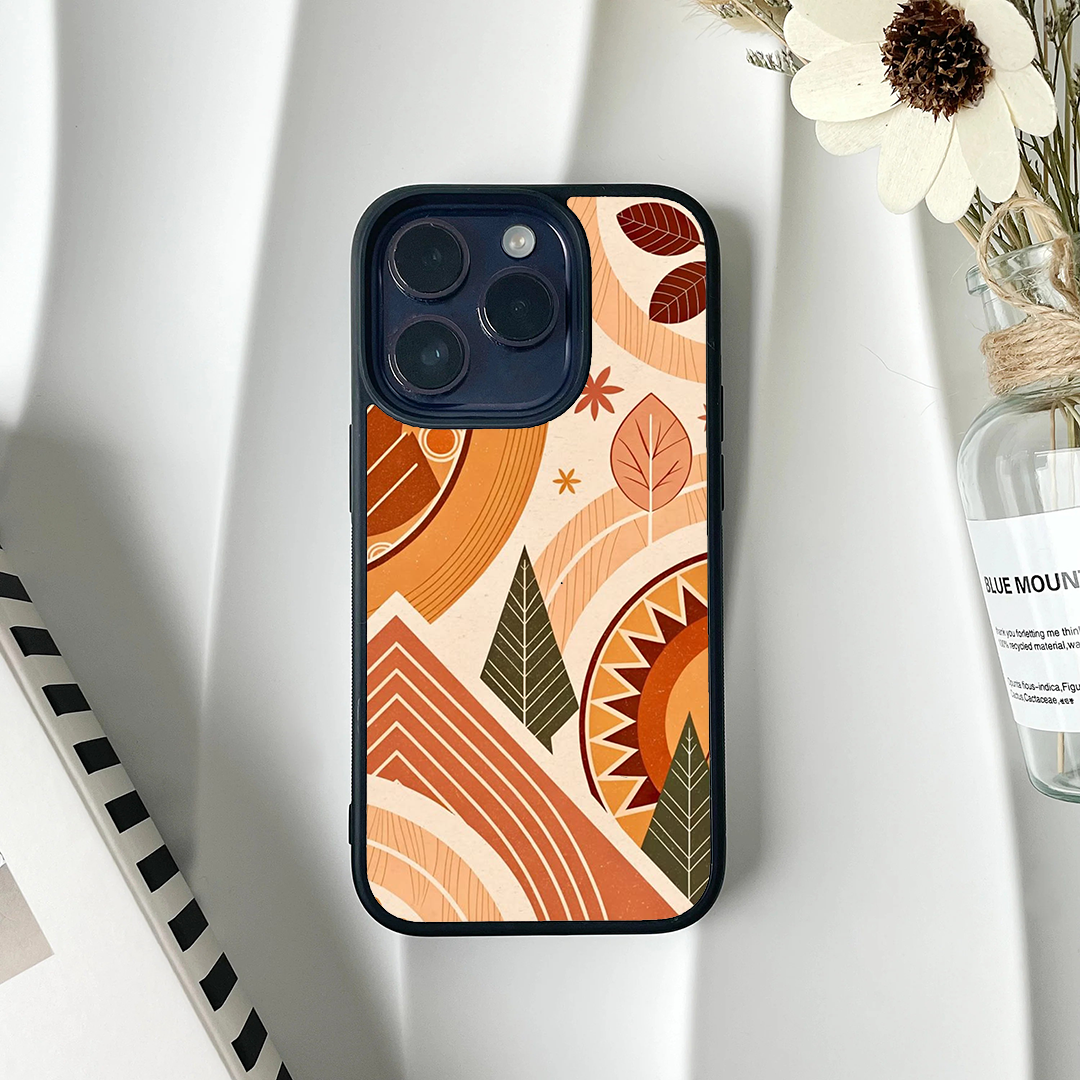 Amber Chords Protective Glass Case