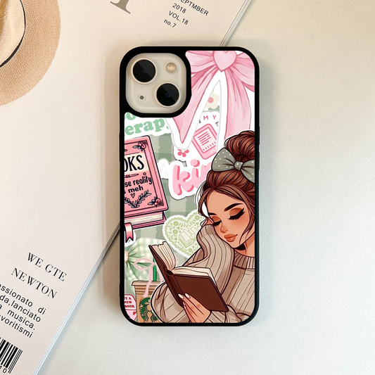 Stories Vibey Stickers Printed Protective Case