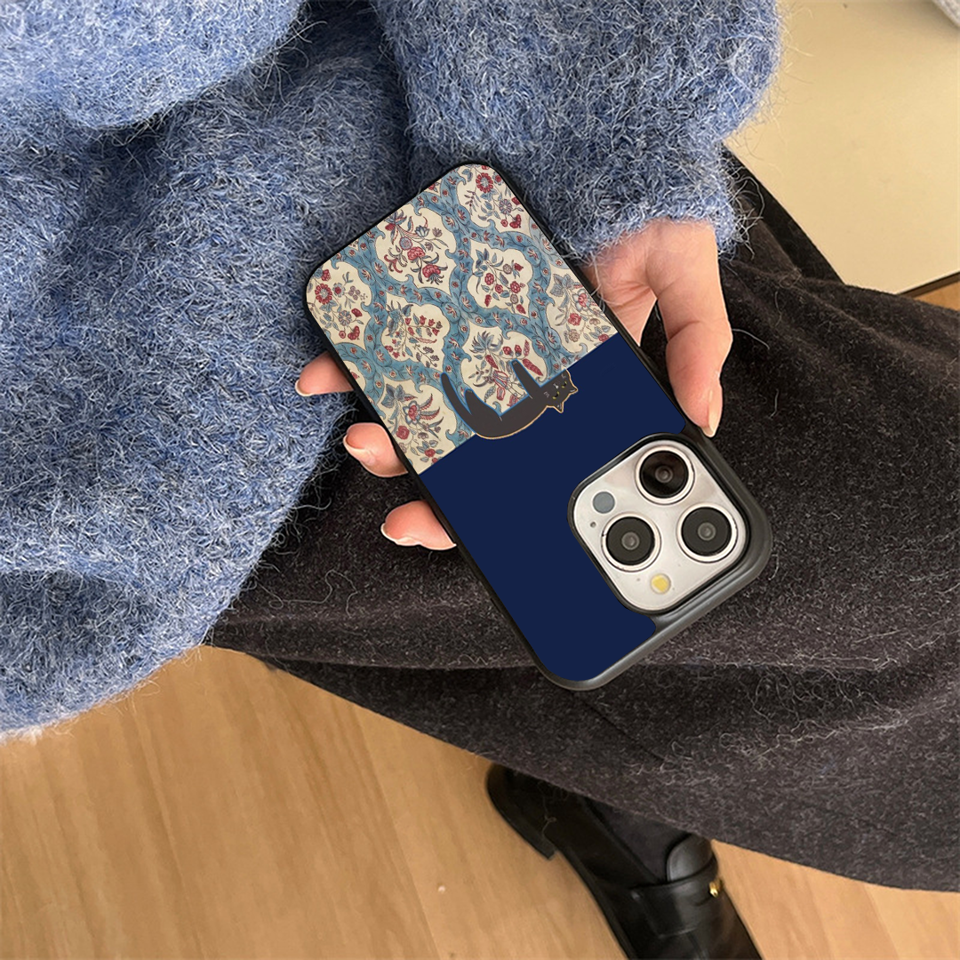 Whisper Wild Aura Cat Printed Protective Phone Case Back Cover