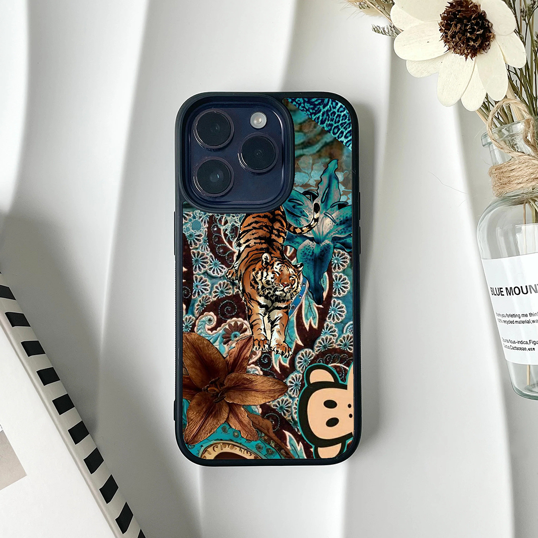 Sovereign Wild Aura Tiger Printed Protective Phone Case Back Cover