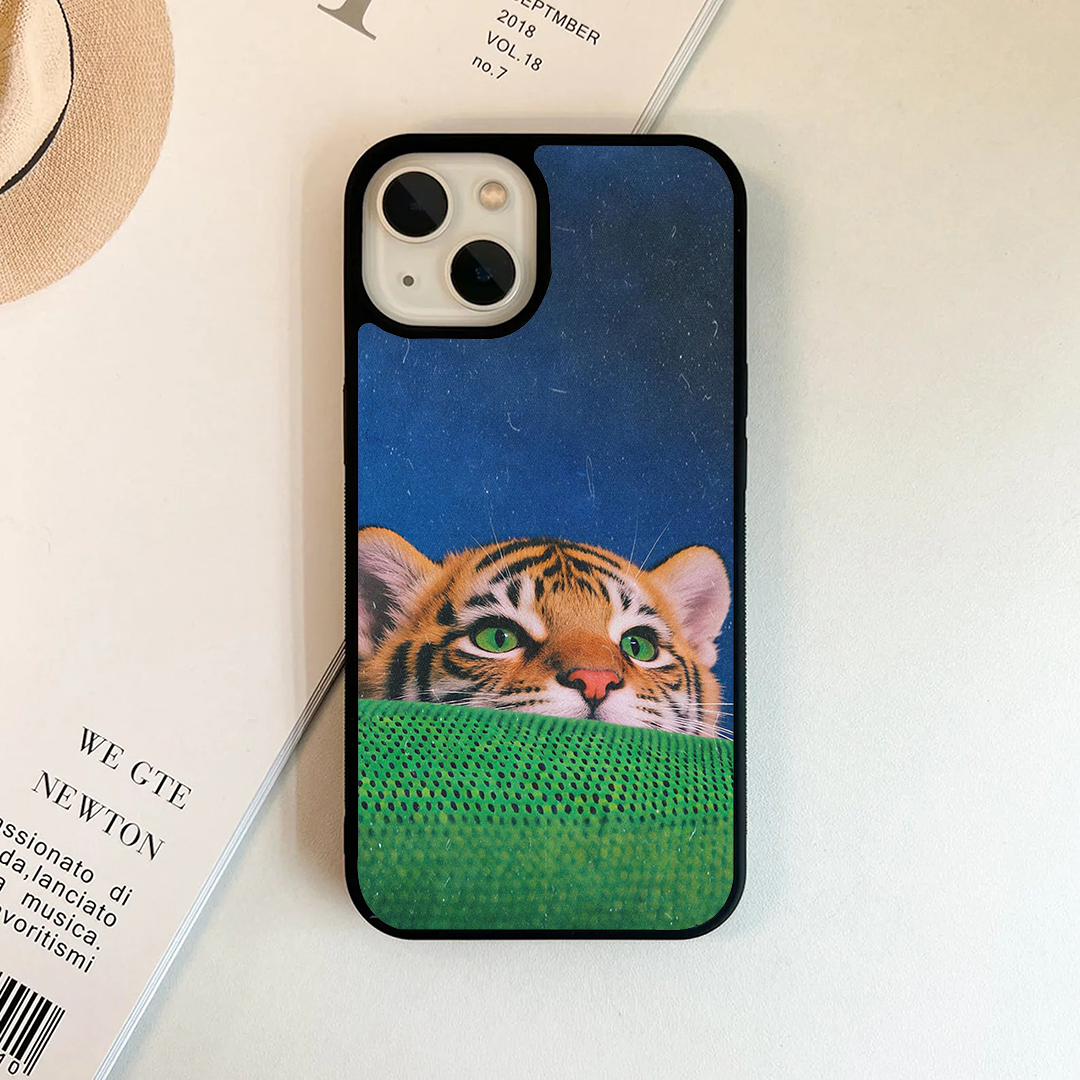 Blaze Wild Aura Tiger Printed Protective Phone Case Back Cover