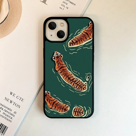 Regal Wild Aura Tigers Printed Protective Phone Case Back Cover