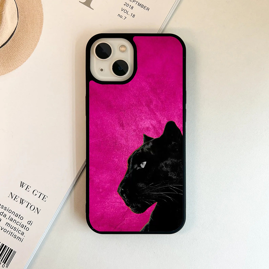 Noir Wild Aura Panther Printed Protective Phone Case Back Cover
