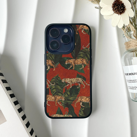 Royal Wild Aura Tiger Cheetah Printed Protective Phone Case Back Cover