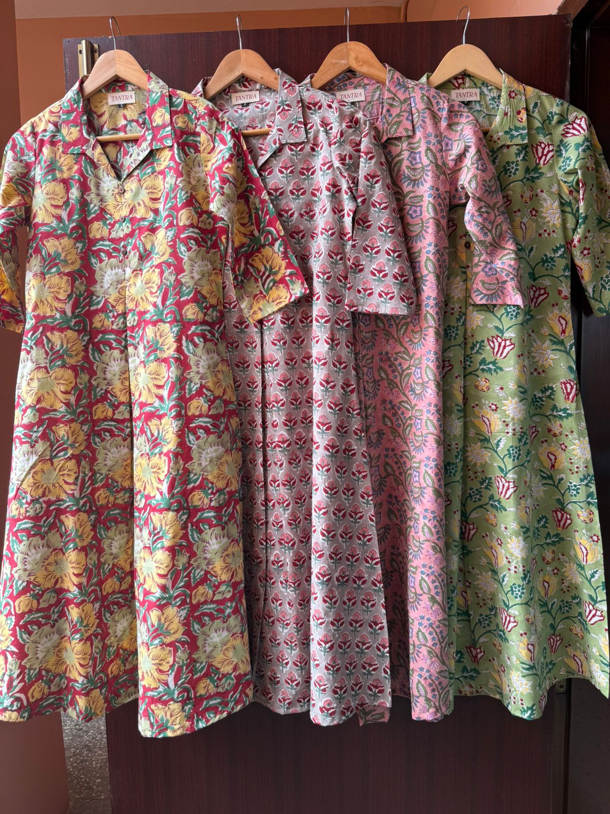 Pure jaipur Cotton Aline Kurti