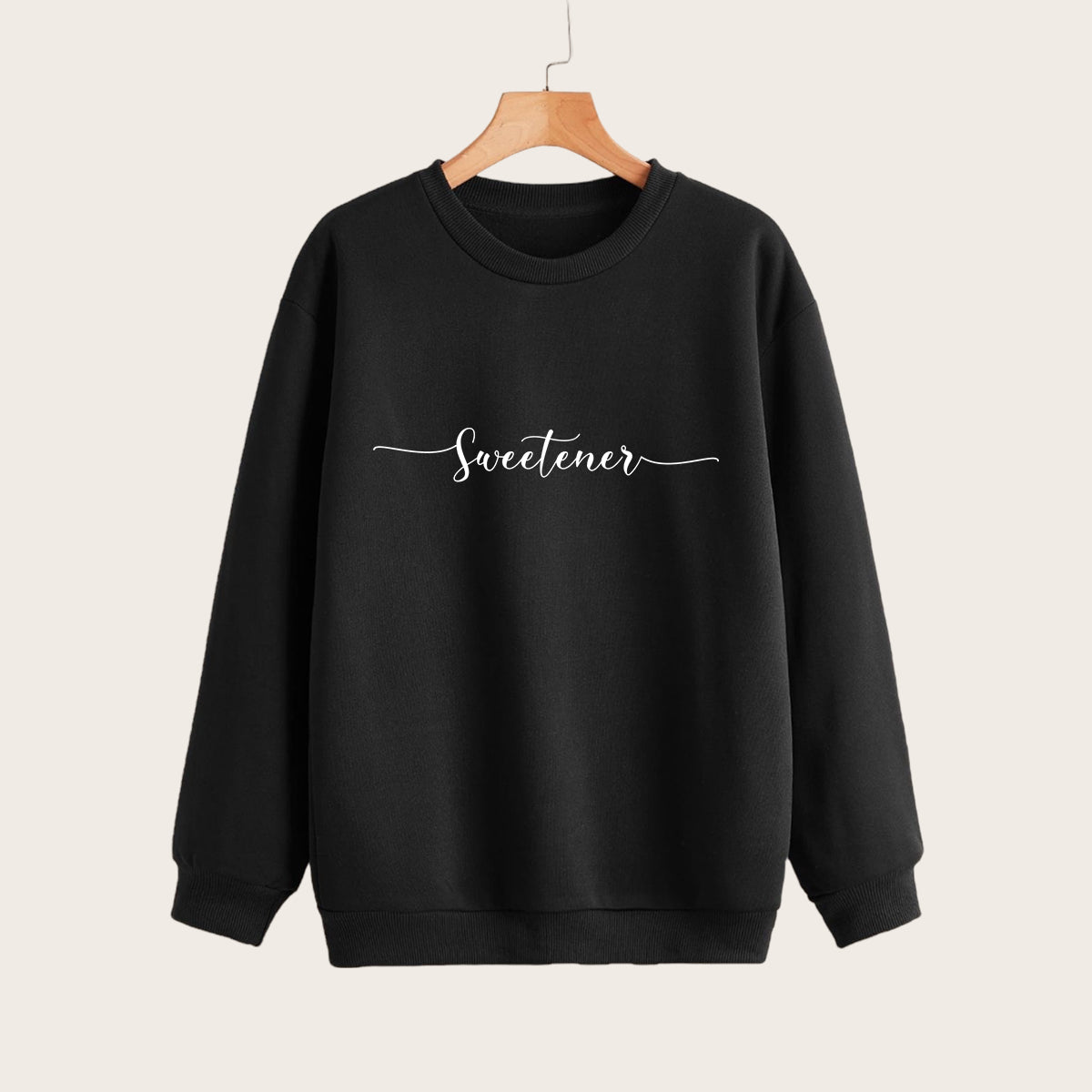 Sweetener Printed Unisex Oversized Sweatshirt