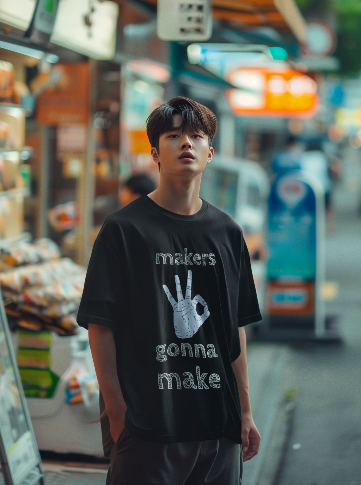 Makers gonna make Oversized  Printed Tshirt Unisex