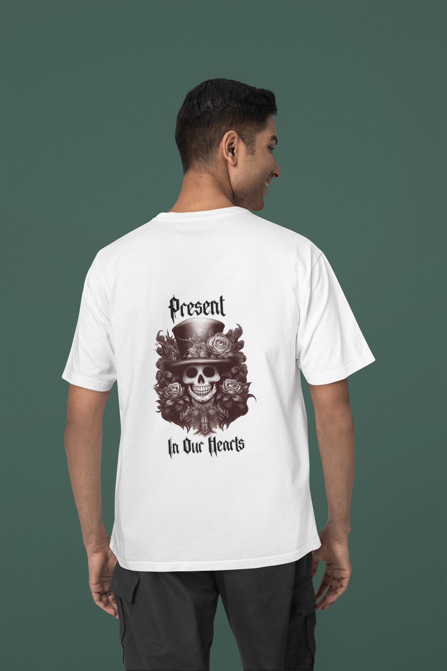 Horror Design Present in our Hearts Unisex T-Shirt