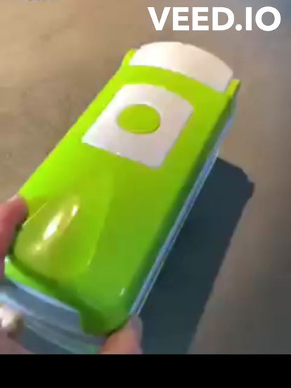 Multifunctional 12 in 1 nicer dicer chopper and drain basket