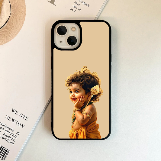 Lord Muruga Art Glass case