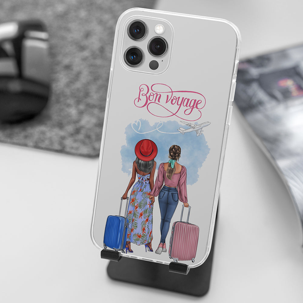 Travel Together Transparent Silicone case