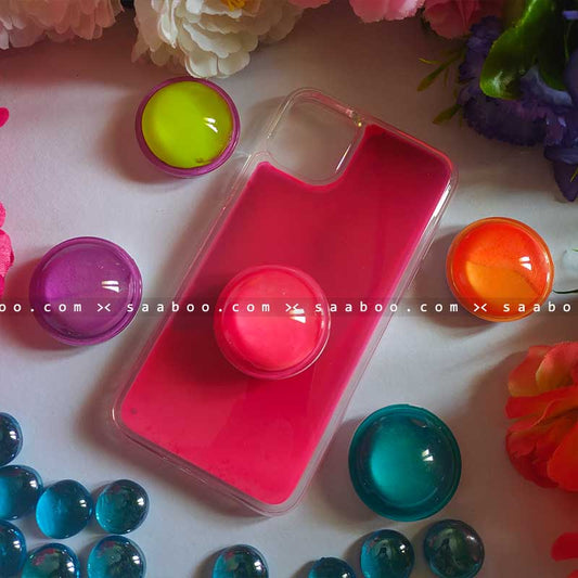 Pink Neon Gripper Case