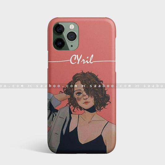 Curly Girl  Name Case