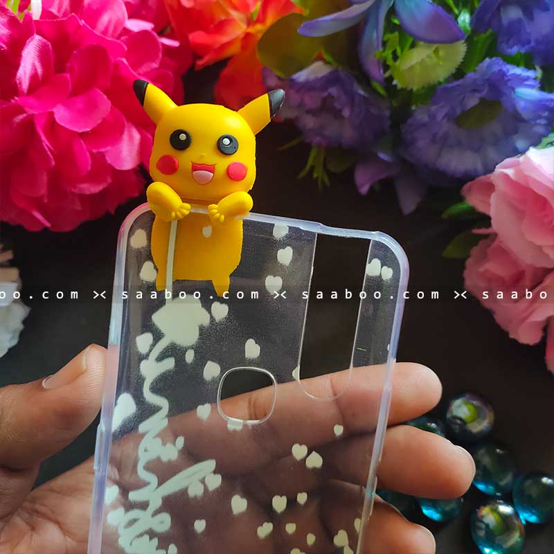 Pikachu Toy Transparent silicone case