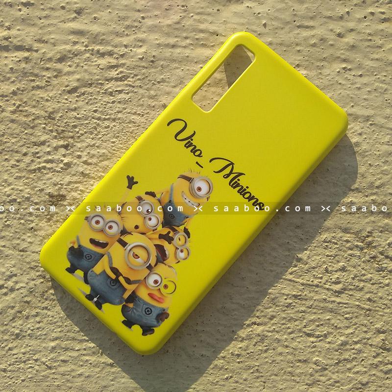 Case - saaboo - Mobile Case with Yellow Minions and Name Print