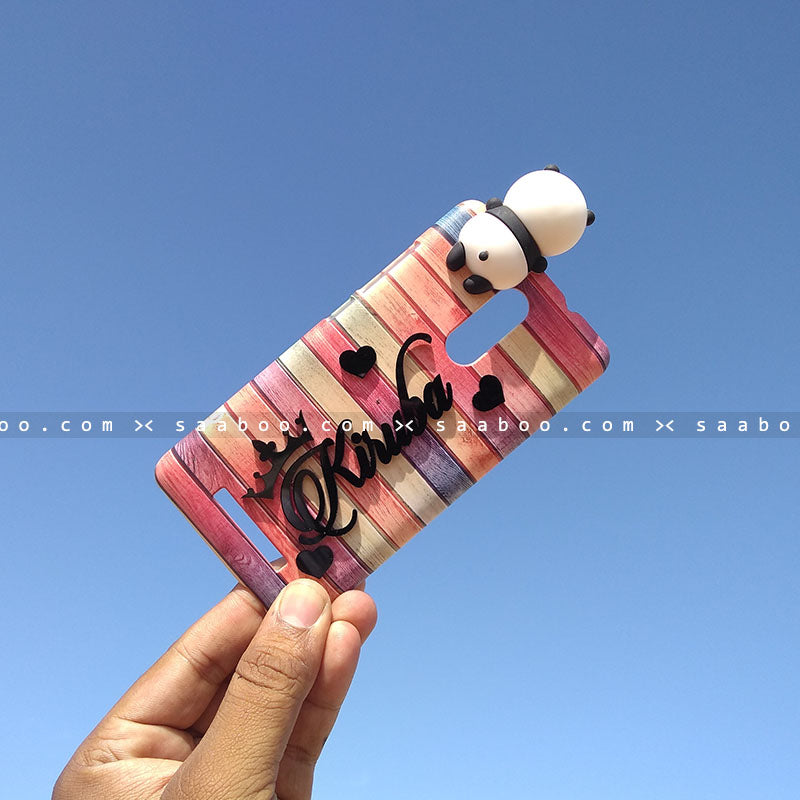 Toy Case - saaboo - Panda Toy and Colorful 4D Name Case