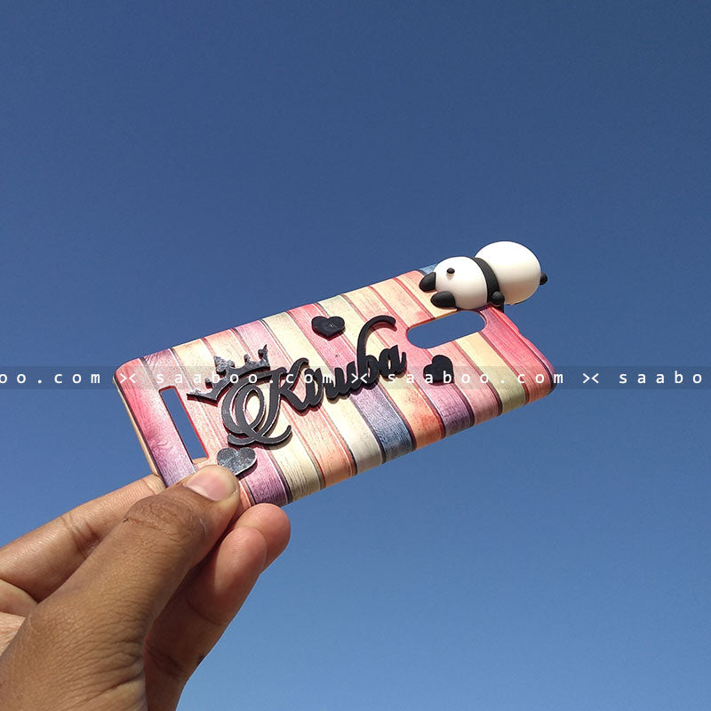 Toy Case - saaboo - Panda Toy and Colorful 4D Name Case