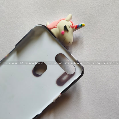 Toy Case - saaboo - Unicorn Toy With Black Case