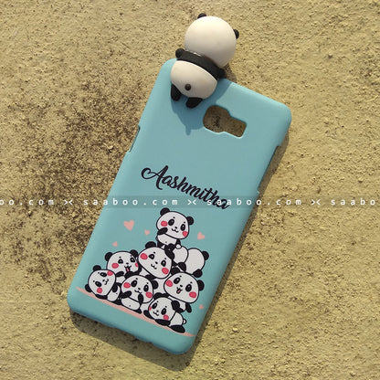 Toy Case - saaboo - Panda Toy and Sky Blue Pandas Name