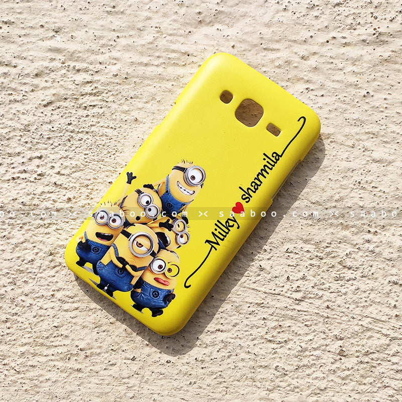 Case - saaboo - Minion Case with Name Print