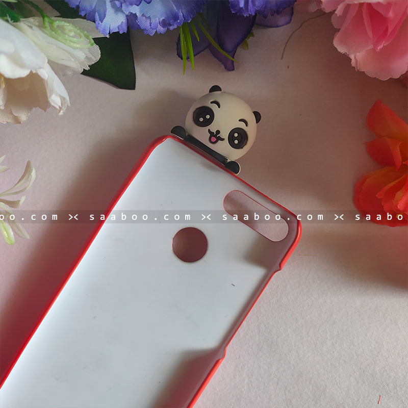 Toy Case - saaboo - Panda Toy and 4D Name Pandas Red Case