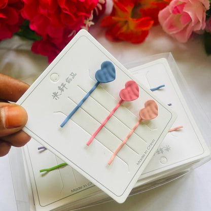 Heart Bobby Pins