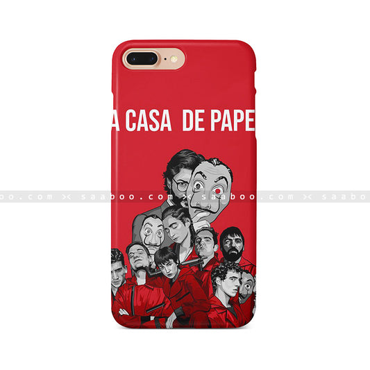 Money Heist Lacasa De Papel Art Case