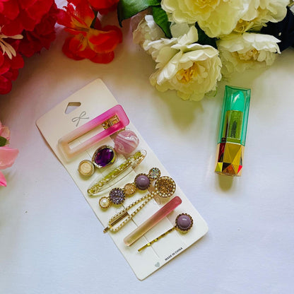 Purple Beauty Korean HairClip