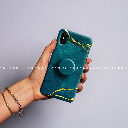 Gripper Case With Prussian blue marble