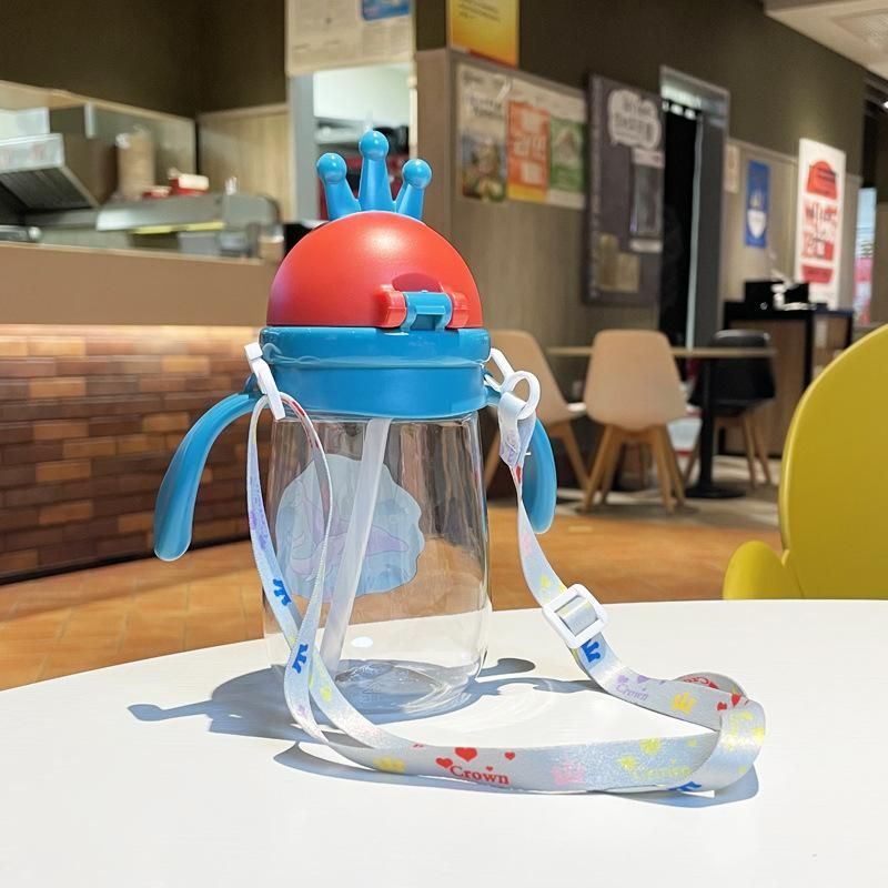 Water Bottle for Kids, Cute Design Water Bottle with Sipper, 350 ML