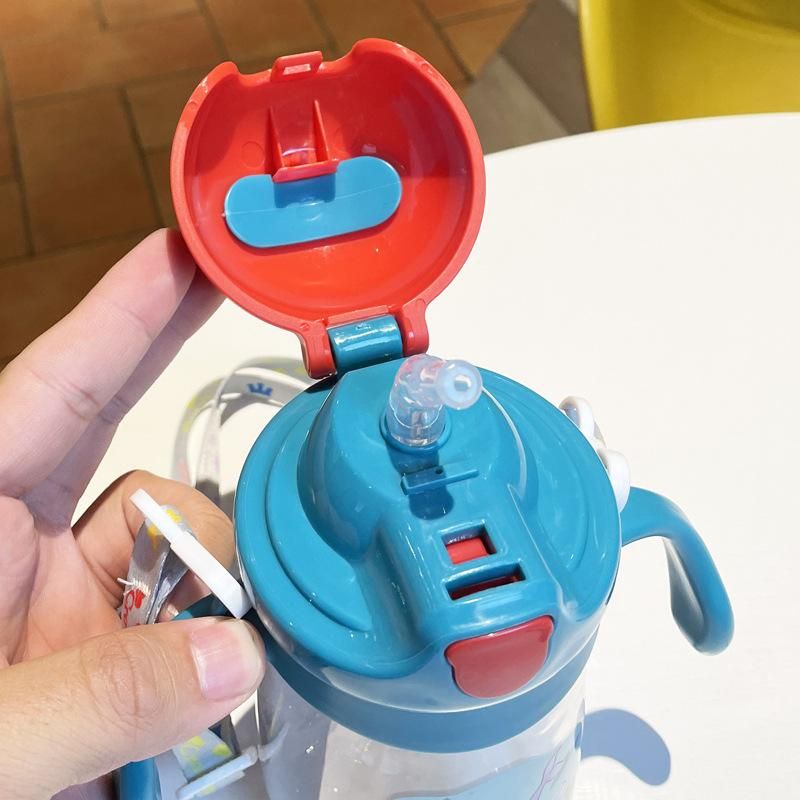Water Bottle for Kids, Cute Design Water Bottle with Sipper, 350 ML