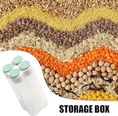 Air Tight Food Grain Storage Masala, Cereal Dispenser Jar/Container/Box, 2500ml - Set of 1