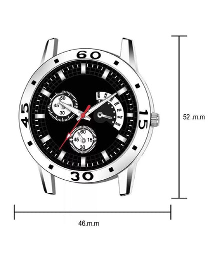 Analog Black Color Watch For Men