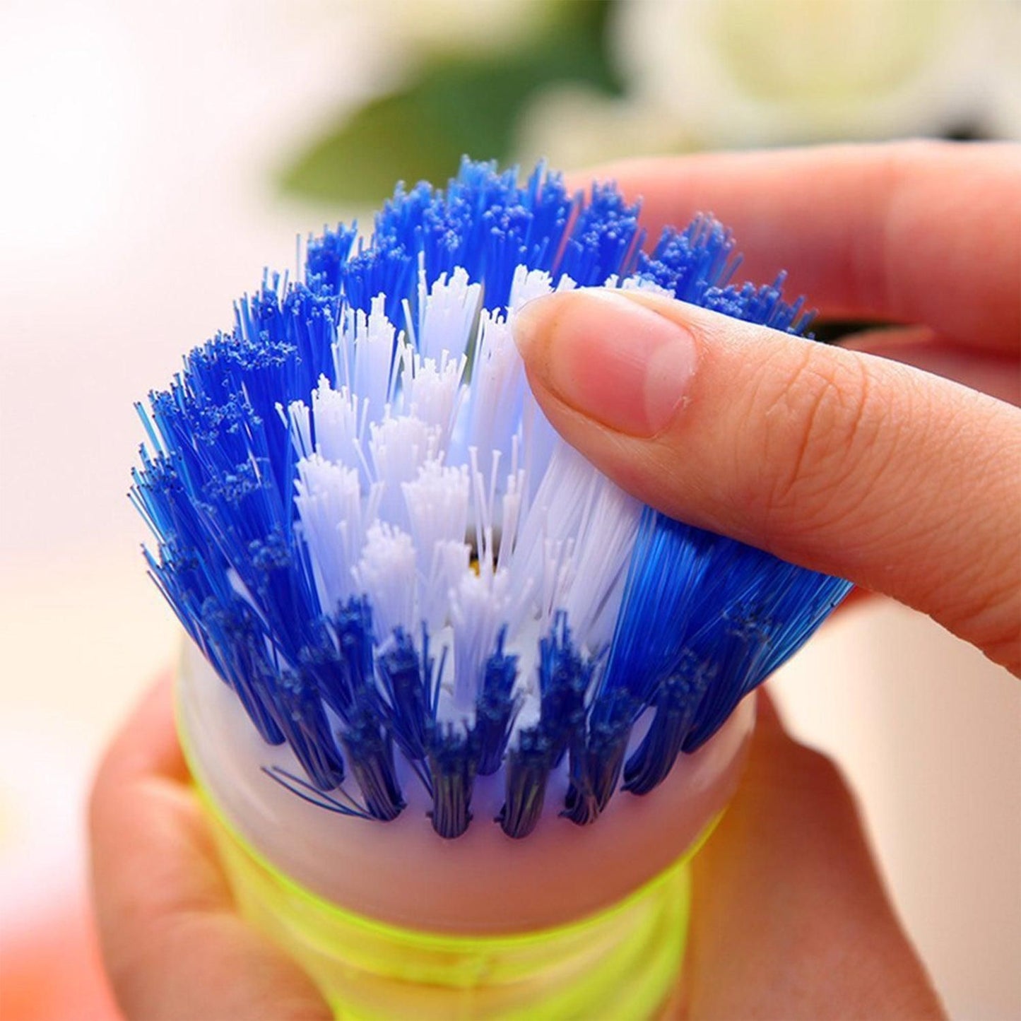 Cleaning Brush with Liquid Soap Dispenser