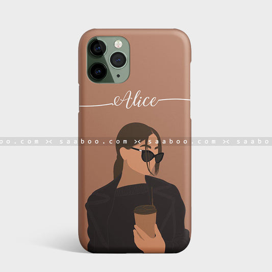 Alice With Sipper  Name Case