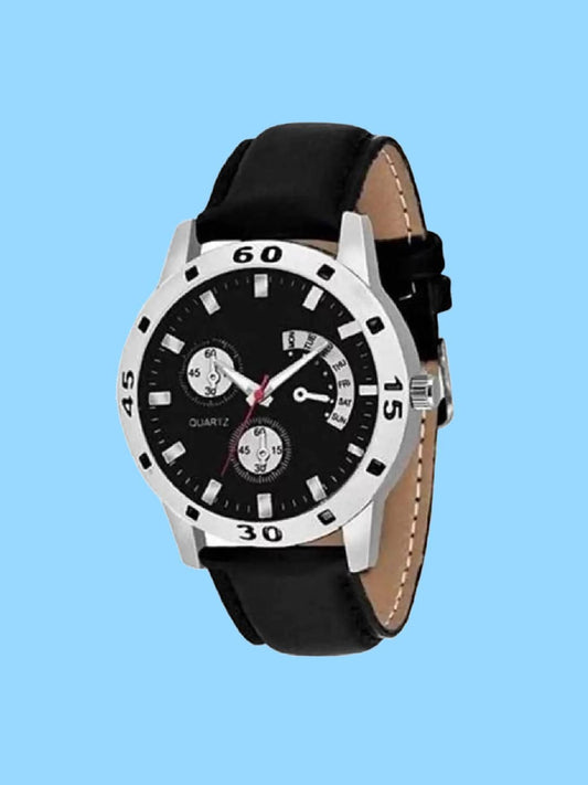 Analog Black Color Watch For Men