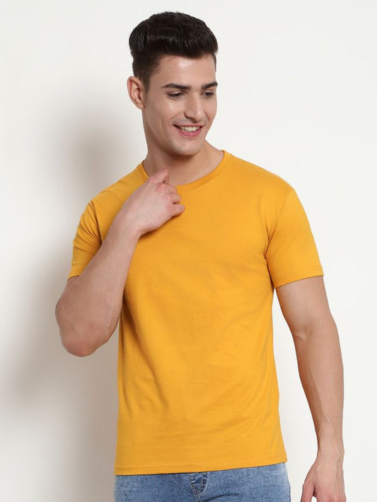 Golden yellow solid Unisex T-Shirt