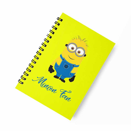 Minion Fan A5 Spiral Notebook