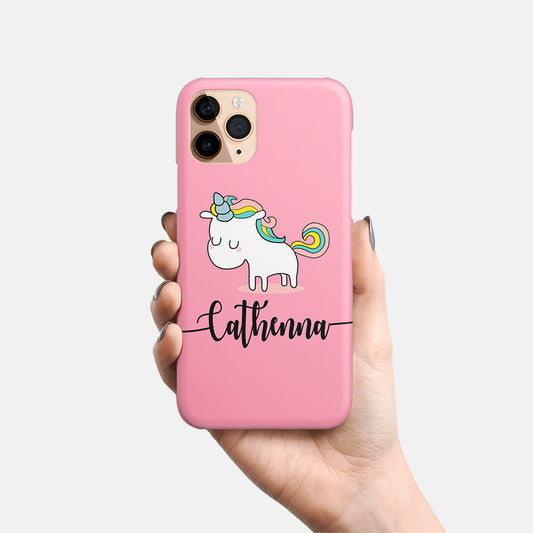 Pink Unicorn Name case