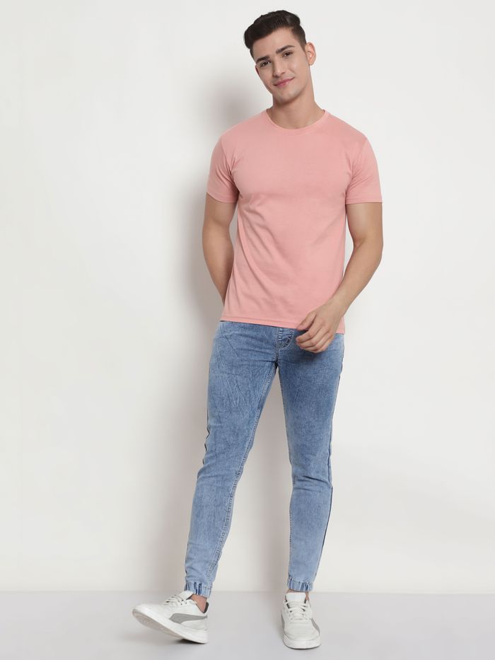 Pink solid Unisex T-Shirt