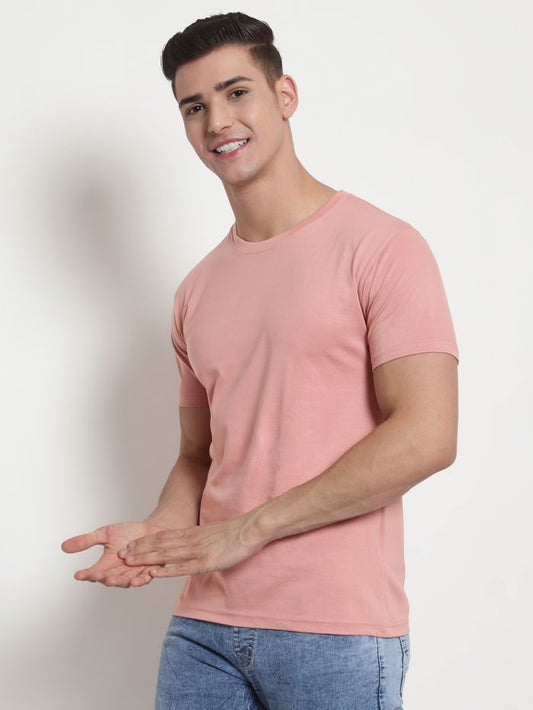 Pink solid Unisex T-Shirt